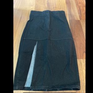 Guess denim high waist skirt size 25